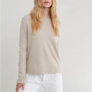 JENNI KAYNE 100% merino wool lightweight everyday sweater size L